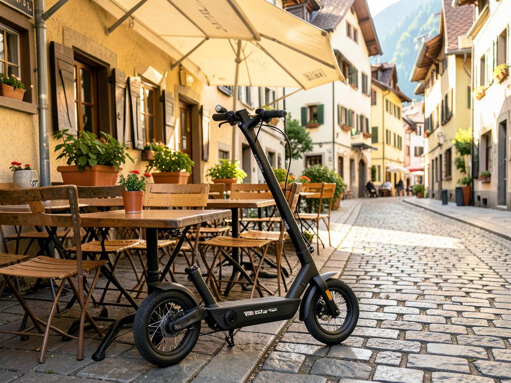 Trottinette électrique compacte pliable — réparation E-TWOW et Inokim à Corsier-sur-Vevey